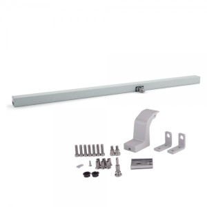 Kippfenster-Set CDC 230V 800mm silber incl. Konsole BS-CDC-PI01-M-VFI