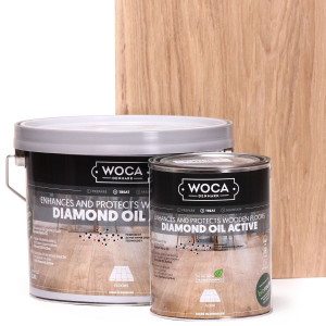 WOCA Diamant Öl Aktiv Weiß (2,5 Liter)