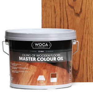 WOCA Meister Colour Öl Walnuß (119) (2,5 Liter)