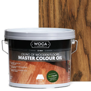 WOCA Meister Colour Öl dunkelbraun (102) (2,5 Liter)