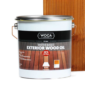 WOCA Terrassenöl Teak 3l Aktionsangebot 20% extra (3 Liter)