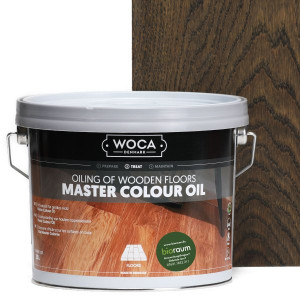WOCA Meister Colour Öl schwarz (120) (2,5 Liter)