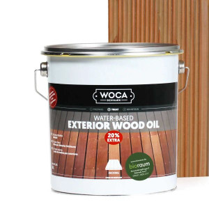 WOCA Terrassenöl Grau 3l Aktionsangebot 20% extra (3 Liter)