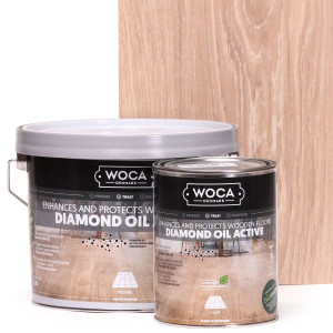 WOCA Diamant Öl Aktiv Extra Weiß (2,5 Liter)