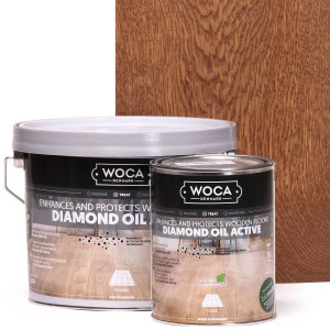 WOCA Diamant Öl Aktiv Schokobraun (2,5 Liter)