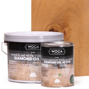 WOCA Diamant Öl Aktiv Sand Grau (2,5 Liter)