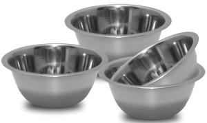 Schalenset 4tlg. Grau | Grau