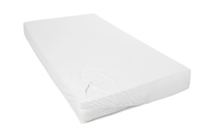 Spannbetttuch ca. 100x200 cm weiß Jersey | 1