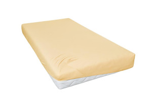 Spannbetttuch ca. 150x200 cm pfirsich Jersey | 1
