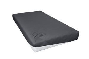 Spannbetttuch ca. 100x200 cm anthrazit Jersey | 1