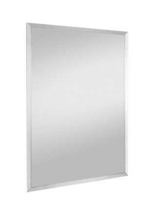 Spiegel ca.50x70 cm Silberfarbig