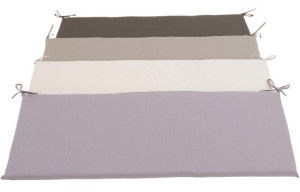 Bankkissen garngefärbt OUTDOOR 2er Set ca. 120x40x4 cm Mehrfarbig