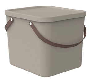 Aufbewahrungssystem BPA-frei 40L ALBULA von Rotho Cappuccino