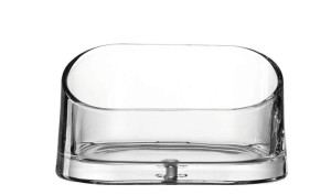 PRONTO Akustik-Ablage 22 cm breit von Leonardo Glas / Transparent | 1