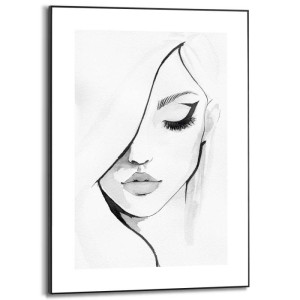Wandbild FEMALE Slim Frame Black ca. 50x70 cm SMF84831 | 1