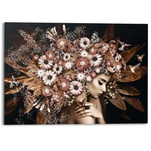 Wandbild FLOWER Explosion Deco Panel ca. 100x140 cm DPN86293 | 1