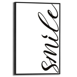 Wandbild SMILE Slim Frame Black ca. 20x30 cm SMF87234 | 1