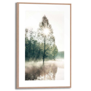 Wandbild SUNNY Tree Slim Frame Wood ca. 20x30 cm SMF87252 | 1