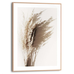 Wandbild SUNNY Grass Bouquet Slim Frame Wood ca. 30x40 cm SMF87261 | 1