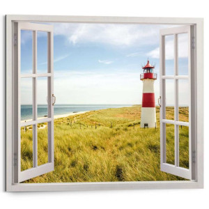 Wandbild LIGHTHOUSE VIEW Deco Panel ca. 40x50 cm DPN88597 | 1