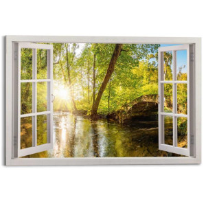 Wandbild FOREST WINDOW Deco Panel ca. 60x90 cm DPN88613 | 1