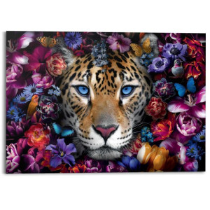 Wandbild POWER CAT Deco Panel ca. 100x140 cm DPN90278 | 1