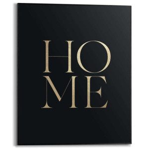 Wandbild HOME Slim Frame Black ca. 40x50 cm SMF90298 | 1