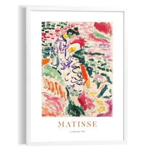 Wandbild MATISSE GARDEN Co Modern Frame White ca. 50x70 cm MFW90635 | 1