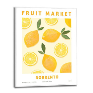 Wandbild SORRENTO LEMONS Slim Frame White ca. 40x50 cm SMF90684 | 1
