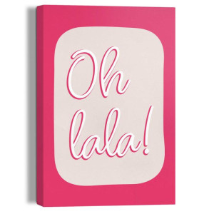 Wandbild OH LA LA Giclee on Canvas ca. 20x30 cm GCN90691 | 1
