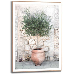Wandbild OLIVE TREE Slim Frame Wood ca. 50x70 cm SMF92871 | 1