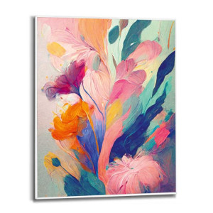 Wandbild DREAMY FLOWERS Slim Frame White ca. 40x50 cm SMF92921 | 1