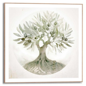 Wandbild TREE and LIFE Slim Frame Wood ca. 50x50 cm SMF92934 | 1
