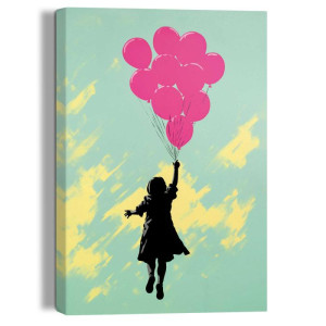 Wandbild BALLONS UP Giclee on Canvas ca. 20x30 cm GCN93631 | 1