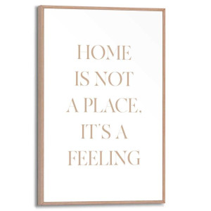 Wandbild FEELING HOME Slim Frame Wood ca. 20x30 cm SMF96706 | 1