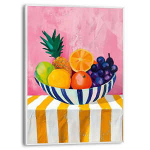 Wandbild SUMMER FRUITS Slim Frame White ca. 30x40 cm SMF96760 | 1