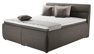 Boxspringbett ca.180x200 cm inkl. 2 Bettkästen Braun