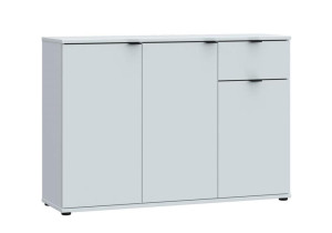Kommode 3-trg. ca.120x83x35 cm Grau