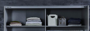 Selbsteinzug 1 Paar für Schwebetürenschrank