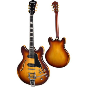 Eastman T64/V-Gb Goldburst avec Bigsby