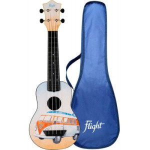 Flight TUS25 ABS Travel Ukulele Bus/Campervan