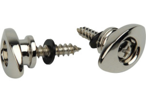 D'addario And Co Elliptical End Pins Chrome