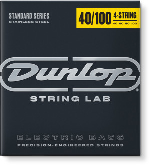 Dunlop DBS40100 Nickel Wound Stainless Steel 40-100