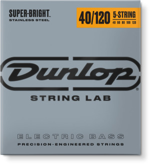 Dunlop DBSBS40120 Stainless Steel Light 5C 40-120