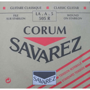 Savarez 505R La Corum Rouge Tirant Normal (Unité)