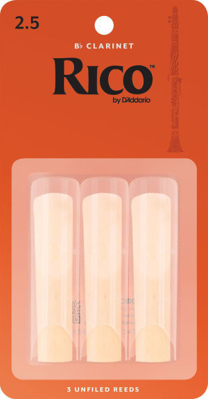 D'addario - Rico Anches Clarinette Sib Orange 2.5