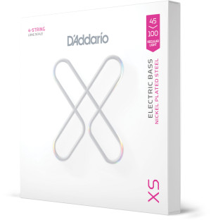 D'addario And Co XSB45100 45-100 Regular Light, Long Scale Coated