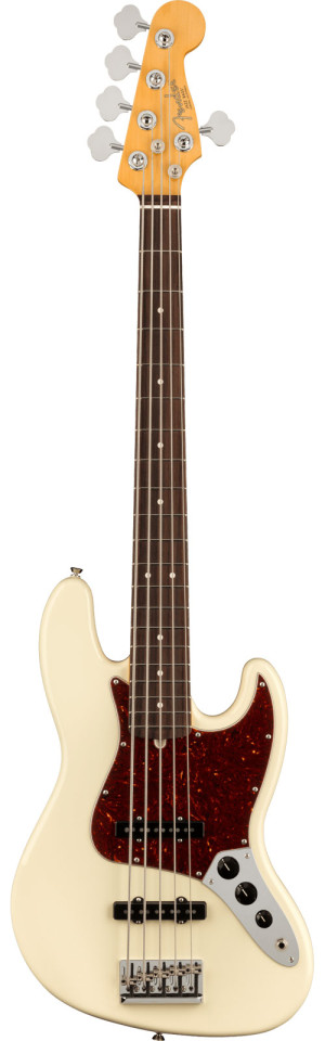 Fender Jazz Bass V American Professional II Rw Olympic White