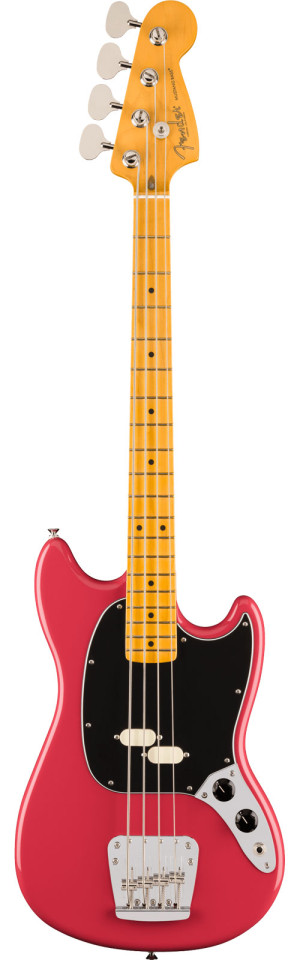 Fender American Professional Classic Mustang Bass MN Faded Dakota Red