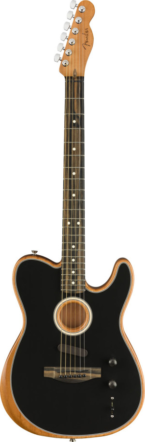 Fender Telecaster American Acoustasonic Ebo Black